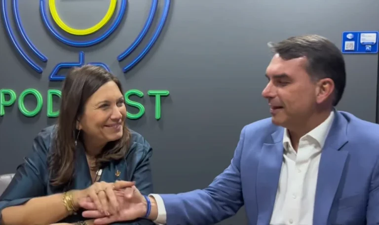 Bia Kicis souligne l'unité de la droite en faveur de Flávio Bolsonaro
