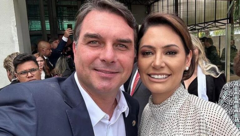 Aliados acreditam que vídeo de Flávio para Michelle trará paz