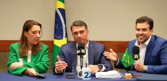 Pablo Marçal demande le soutien de Caiado à Flávio Bolsonaro
